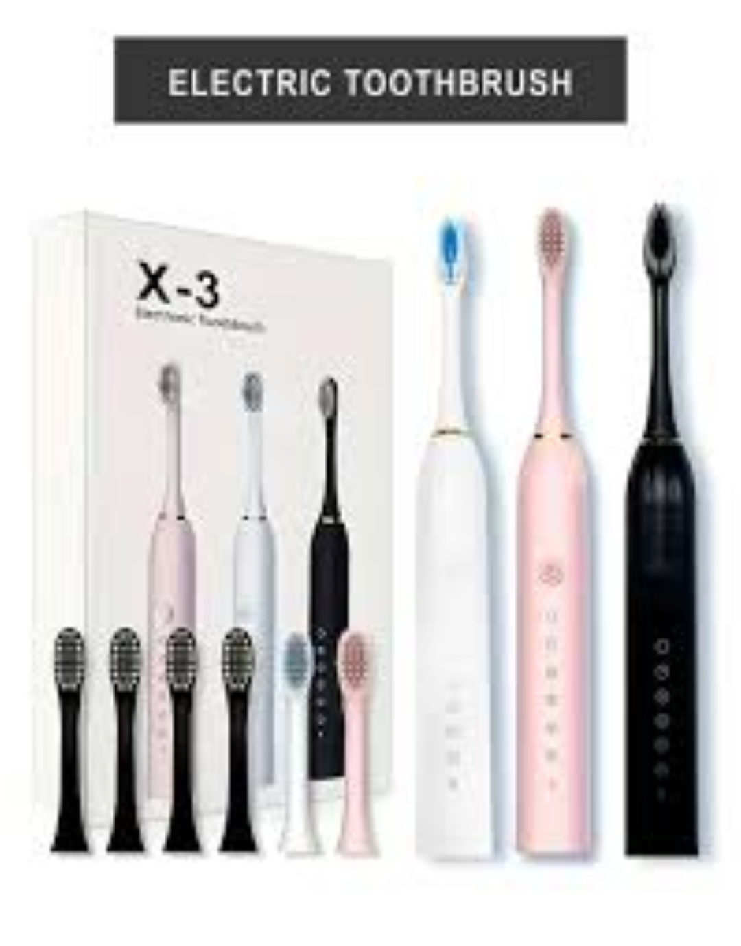 SONIC ELECTRIC RECHARGABLE TOOTHBRUSH SN525
